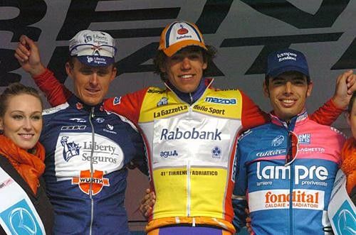 The final podium
