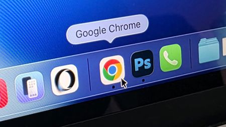 Google Chrome logo on macOS