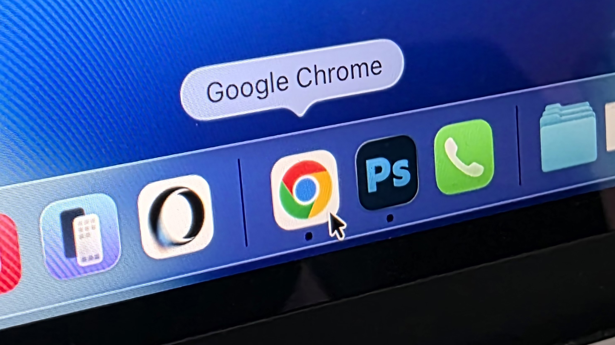 Google Chrome logo on macOS