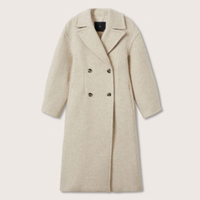 Double-Breasted Wool Coat, £179.99 | Mango