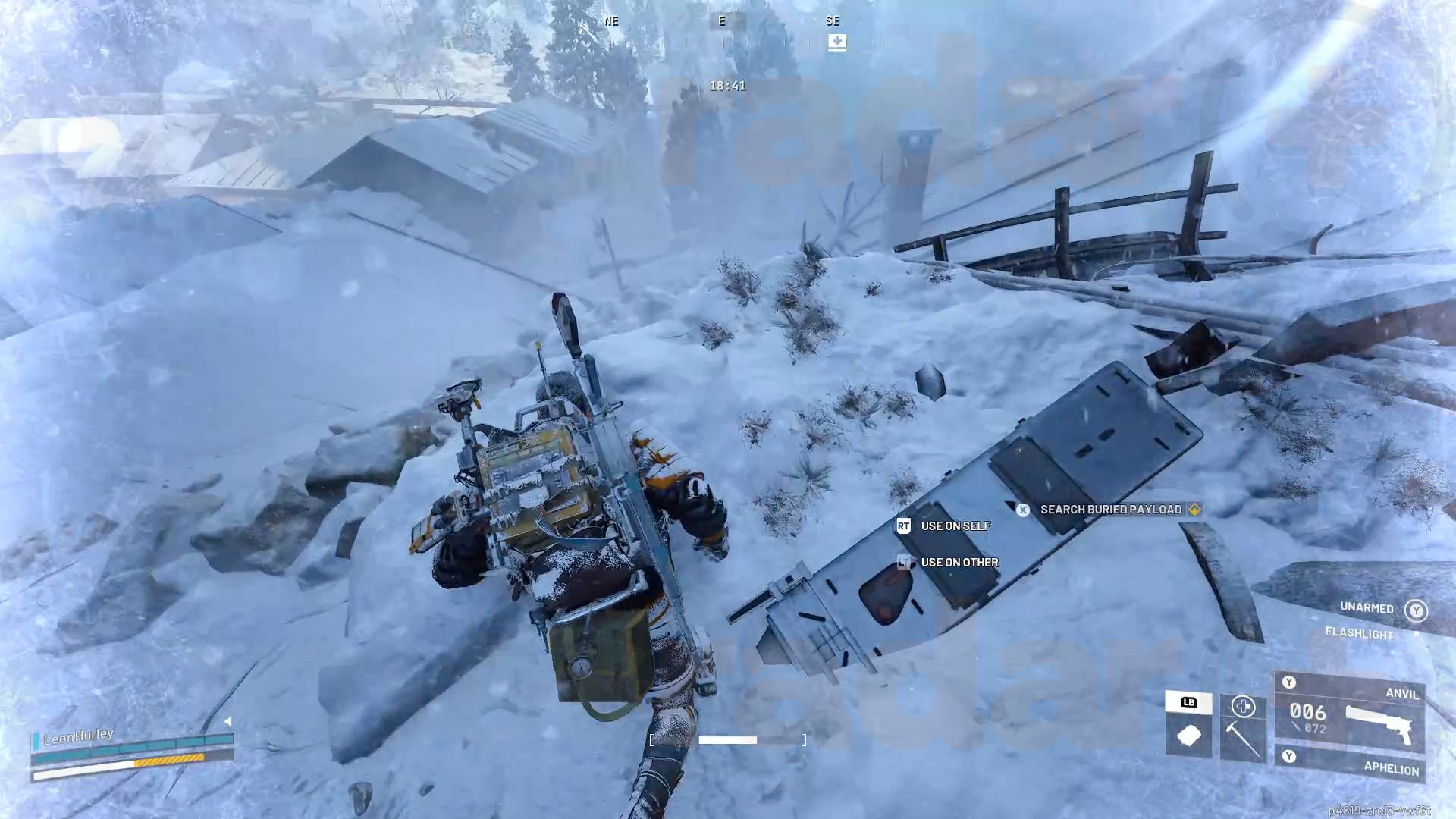 arc raiders base of emperor buried payload