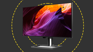 The Philips 27B1U7903 monitor on the IT Pro background