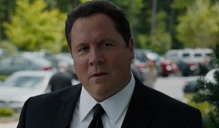 Iron Man 3 Happy Hogan puzzled over a matter of security outside Stark Industries