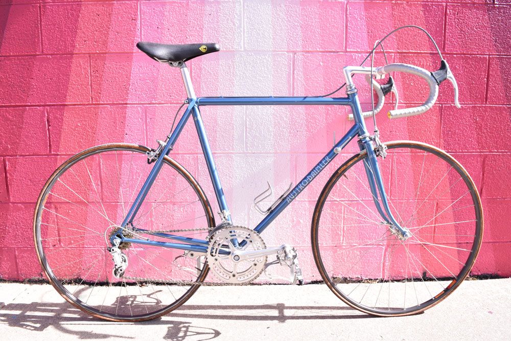 It may say it's an Austro Daimler but this is really an Albert Eisentraut frame