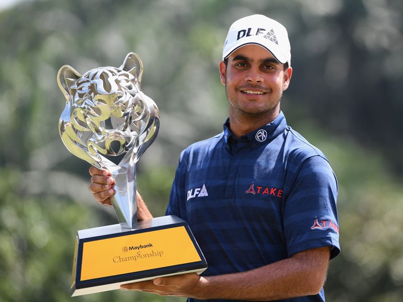 Shubhankar Sharma defends Maybank Championship