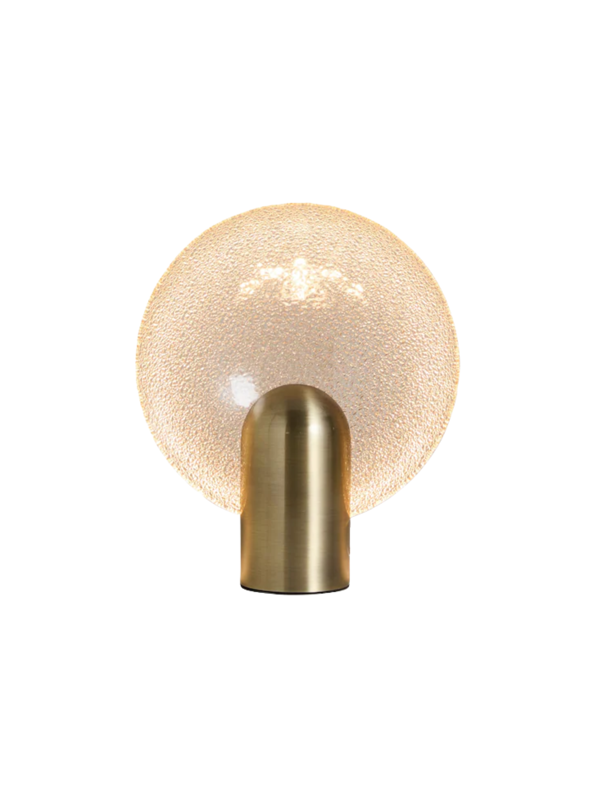 Rockett St George | Gold Glass Dish Table Lamp