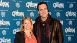 oanna Page and James Thornton attend the "Cirque Du Soleil: Quidam" opening night at the Royal Albert Hall on January 7, 2014 in London, England.