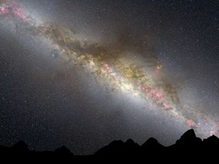 Illustration of Present Milky Way