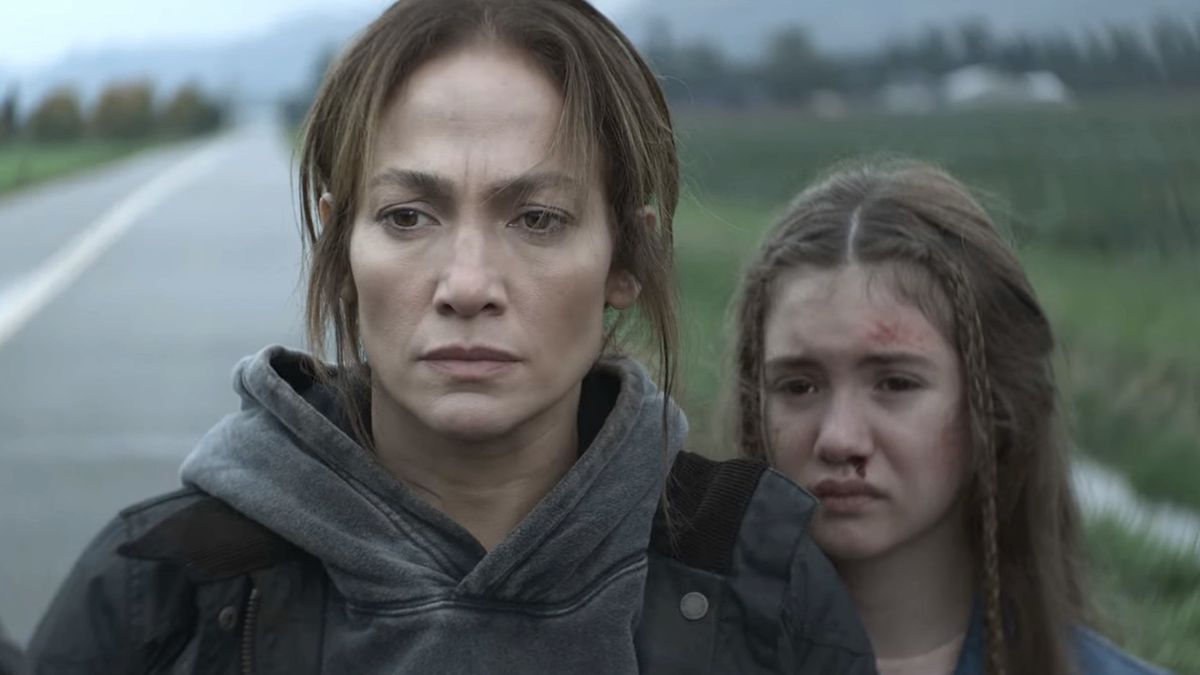 Jennifer Lopez and Lucy Paez in The Mother.