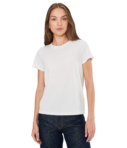 Madewell Women's Northside Vintage Tee, White Wash, S