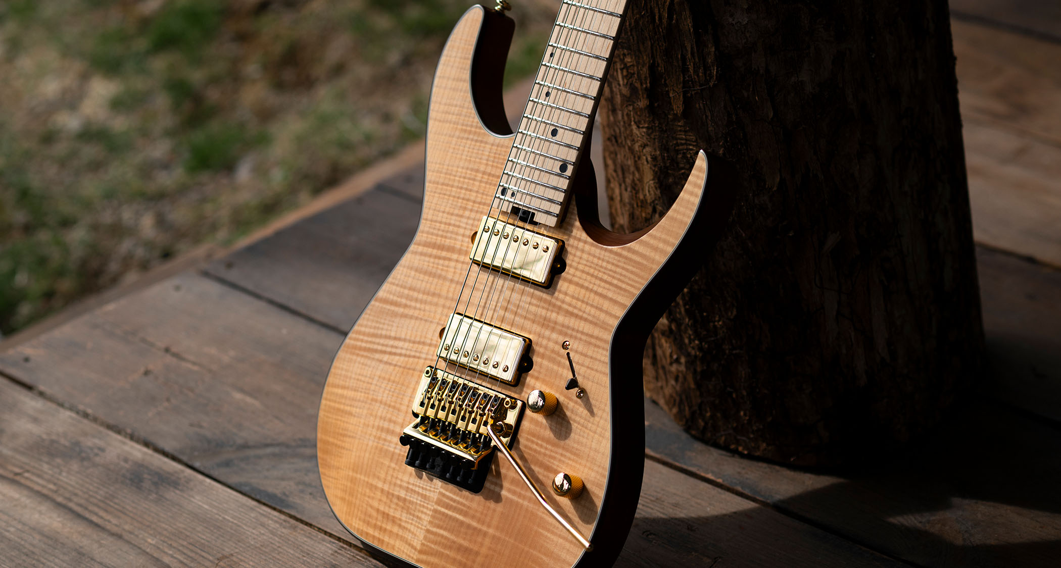 Charvel Angel Vivaldi Signature Pro-Mod Nova-7 NAT: The new S-style is eight years in the making and in some of the promo pictures it looks like Angel Vivaldi has been on horseback for much of that time.