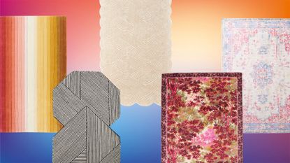 patterned rugs from Anthropologie