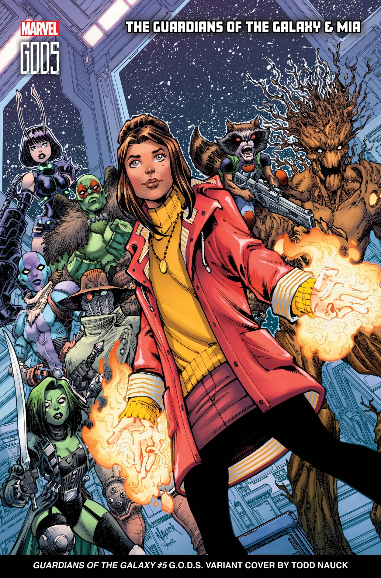 GODS variant cover