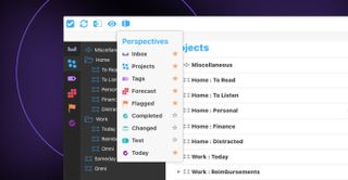 Omnifocus For The Web Perspectives View