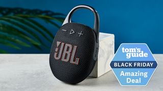 A JBL Clip 5 speaker