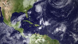 hurricane katia and tropical storms maria and nate