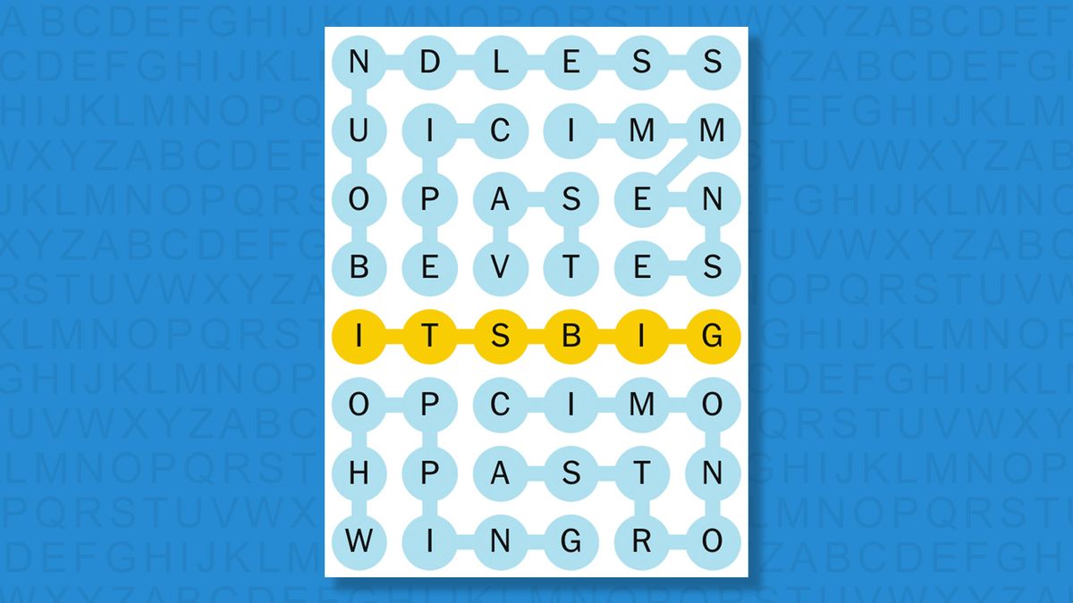 NYT Strands answers for game 810 on a blue background