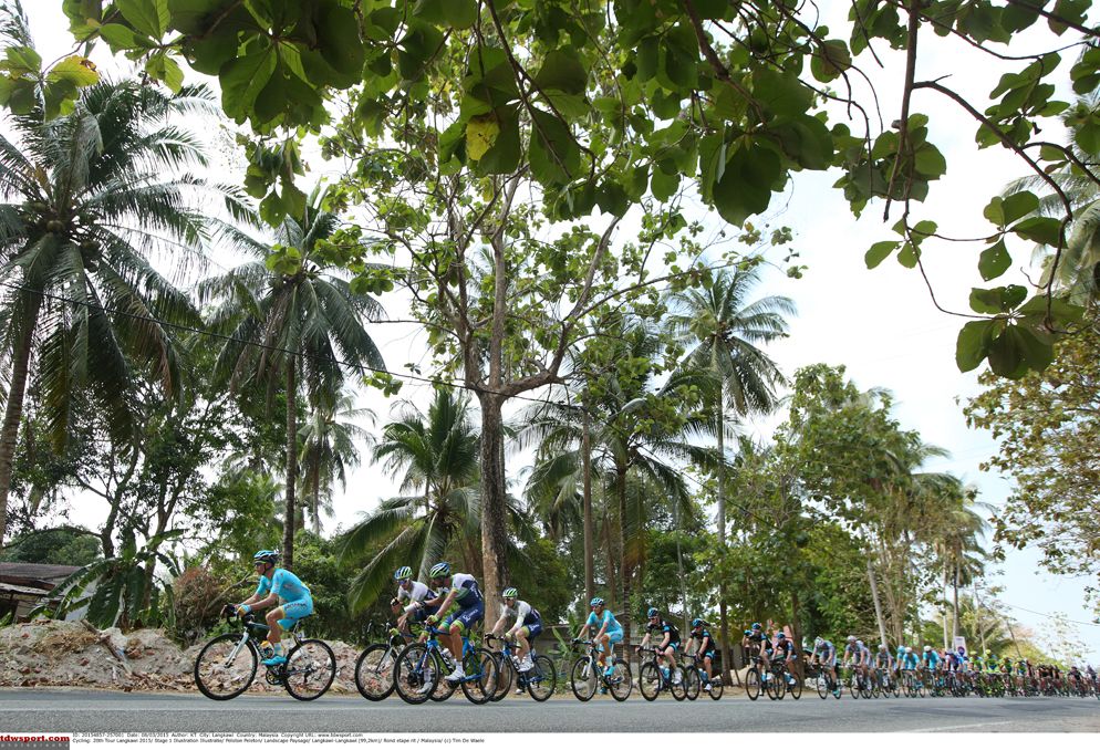 Stage 1 at the Tour de Langkawi