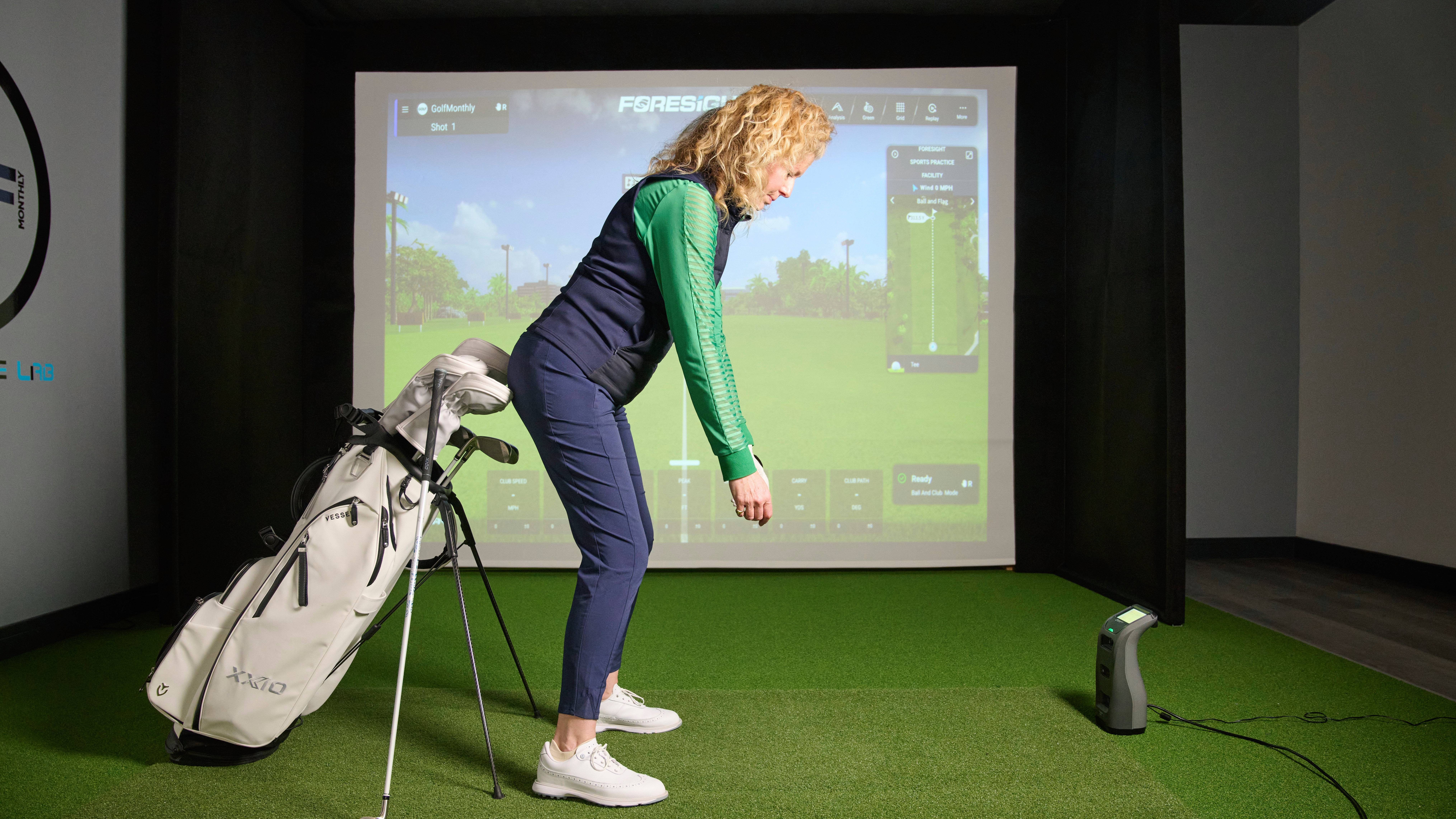 Drill to stop golfers standing up through impact