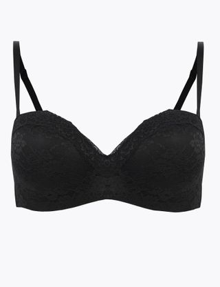 Louisa Lace Padded Bandeau Strapless Bra (A-E) – was £20, now £14