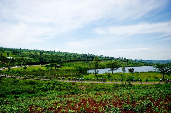 A landscape from stage1, Tour of Rwanda 2012