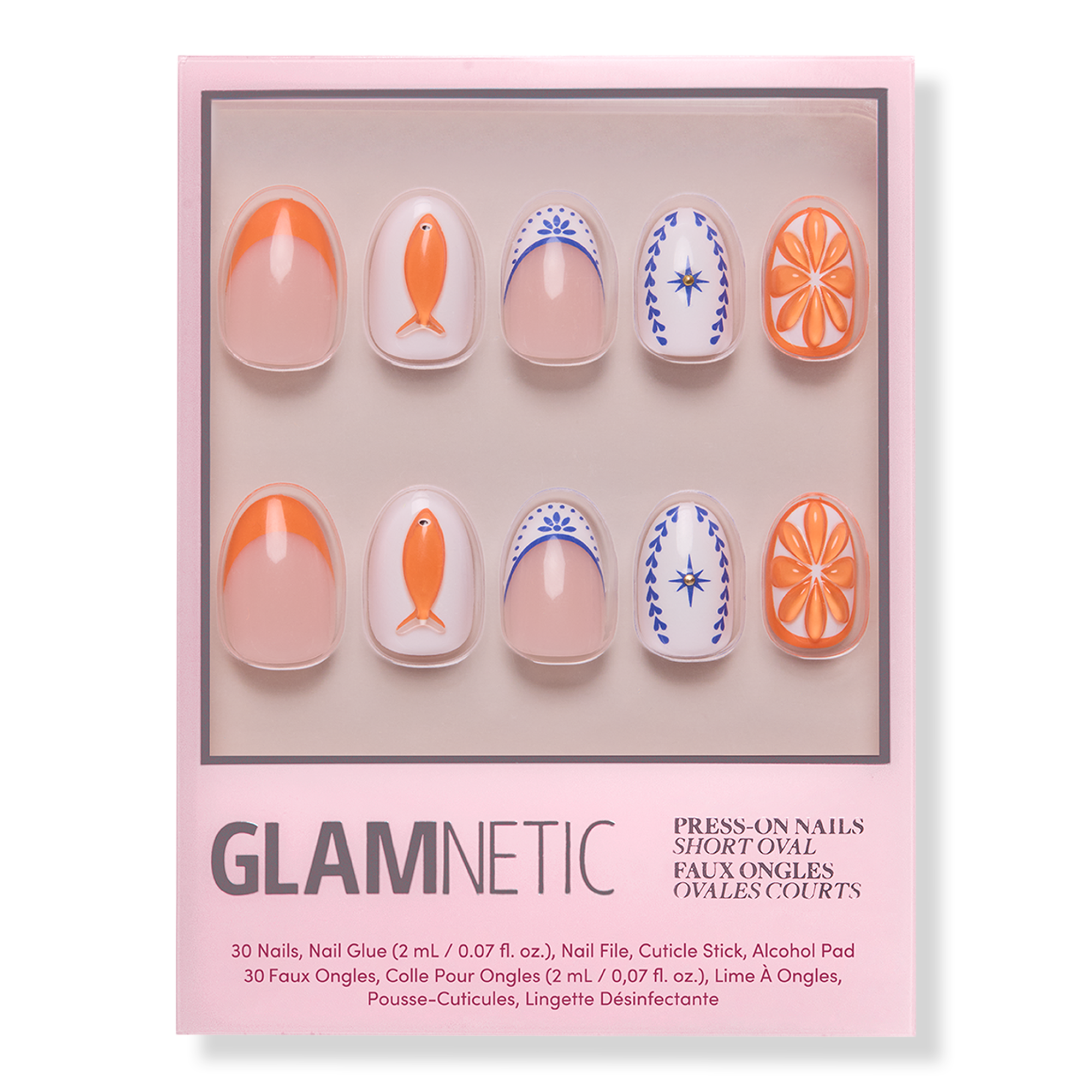 Citrus Coast Press-On Nails