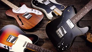Fender electric guitars