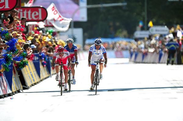 Sandy Casar (FDJ) edged Julien El Fares (Cofidis) for third place.