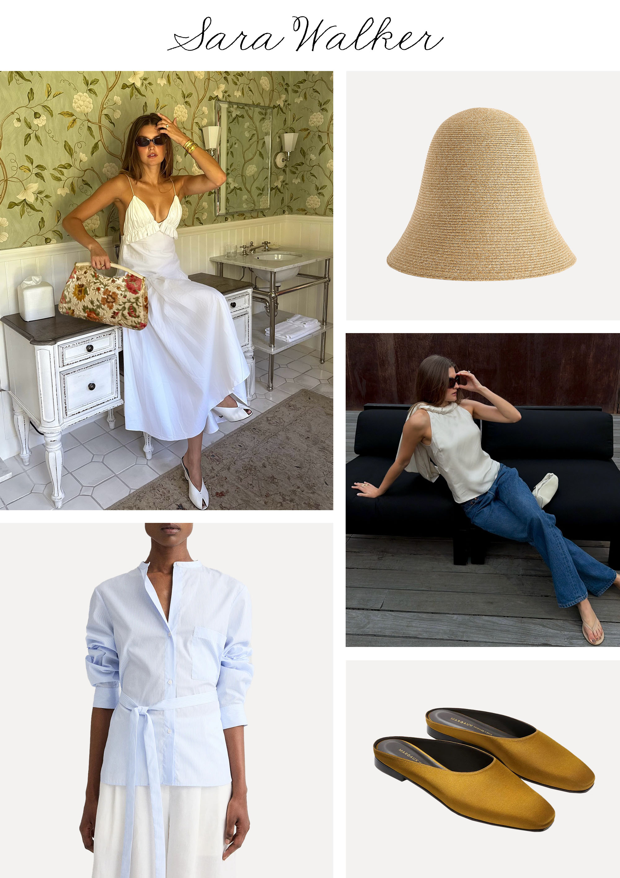 Sarah Walker and her Mother's Day gift choices.