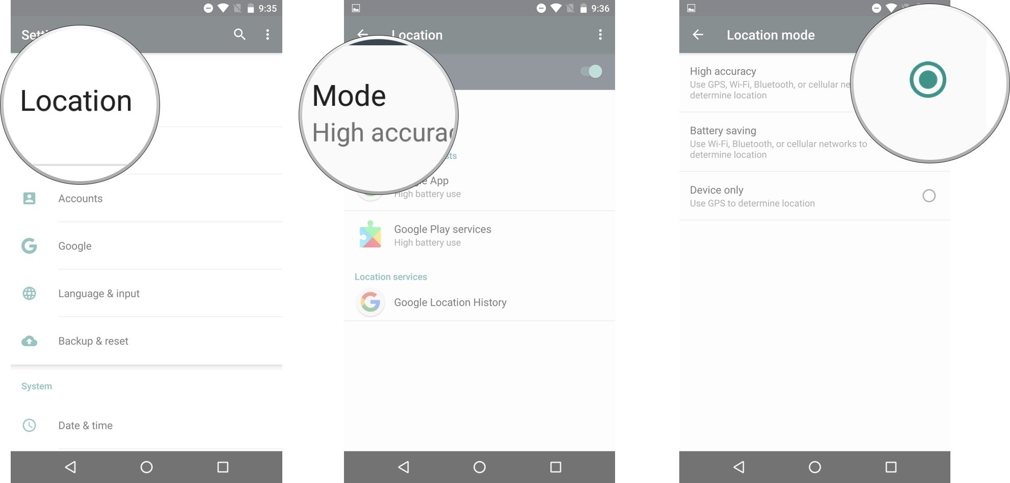 Режим high res. Location accuracy Android. Location accuracy GPS. Enable location services Android. Режим Хай.