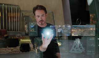 Robert Downey Jr. as Tony Stark and Iron Man