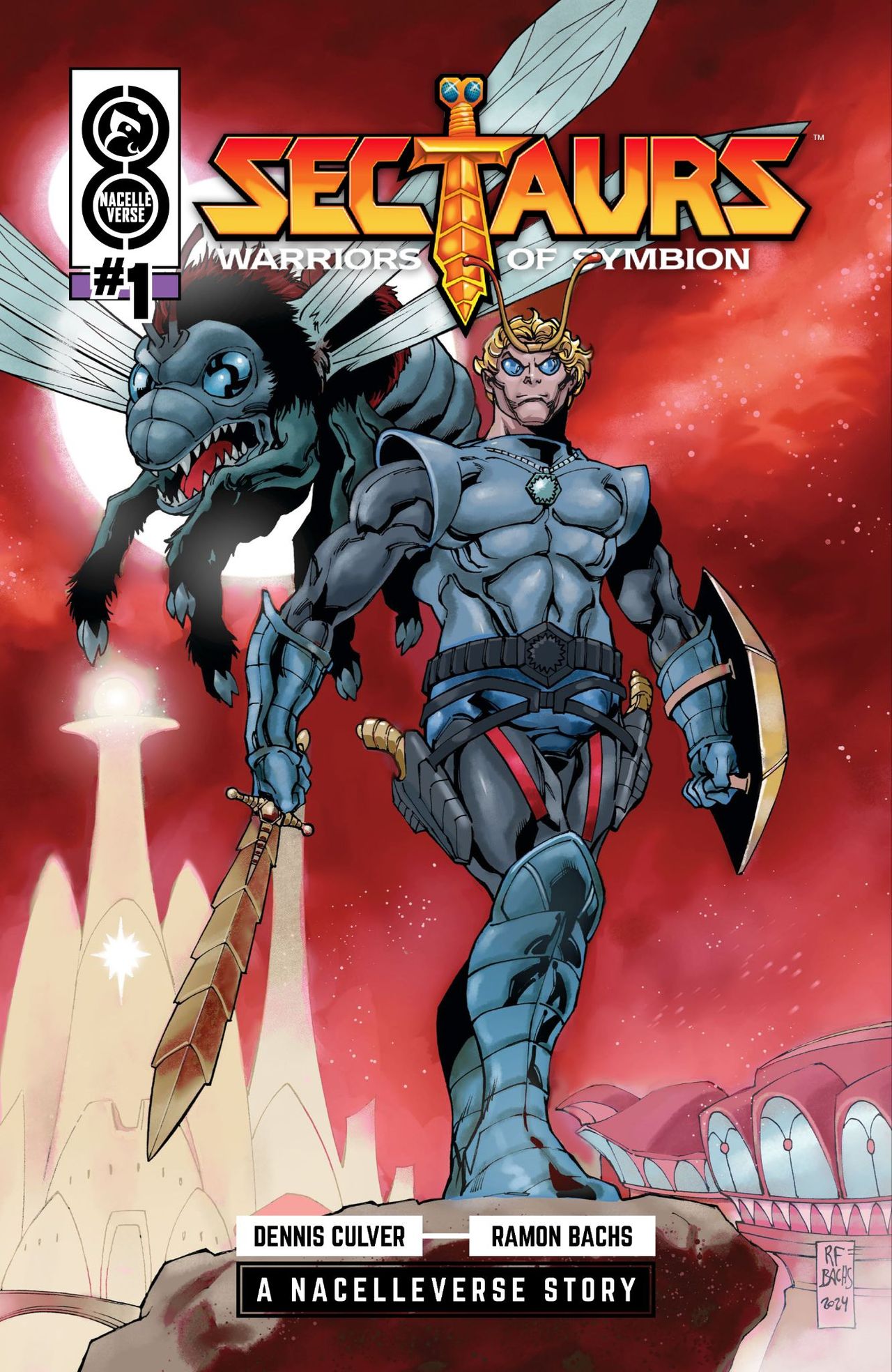 Cover art from Sectaurs #1