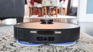 Ecovacs Deebot T30s vacuum on floor