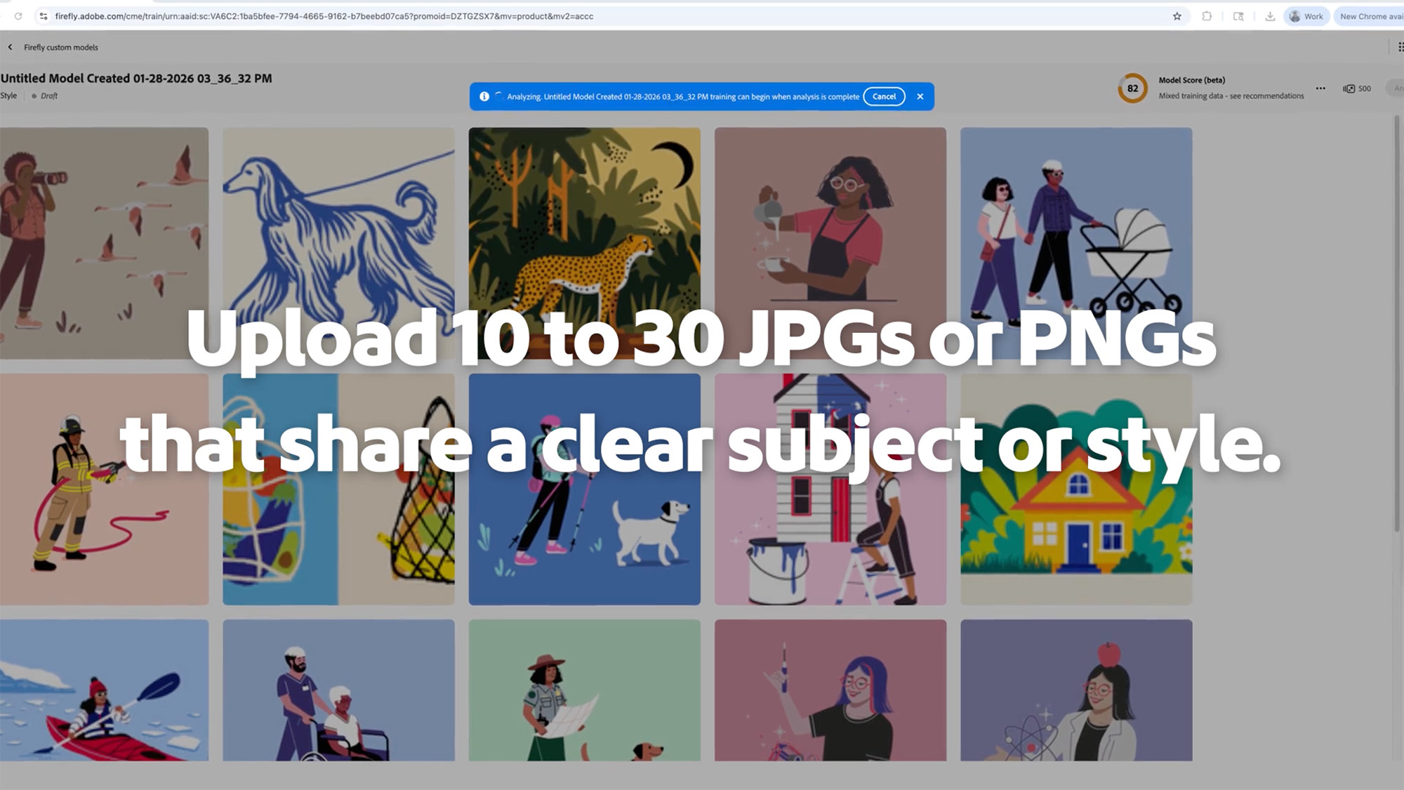 Adobe Firefly Custom Models