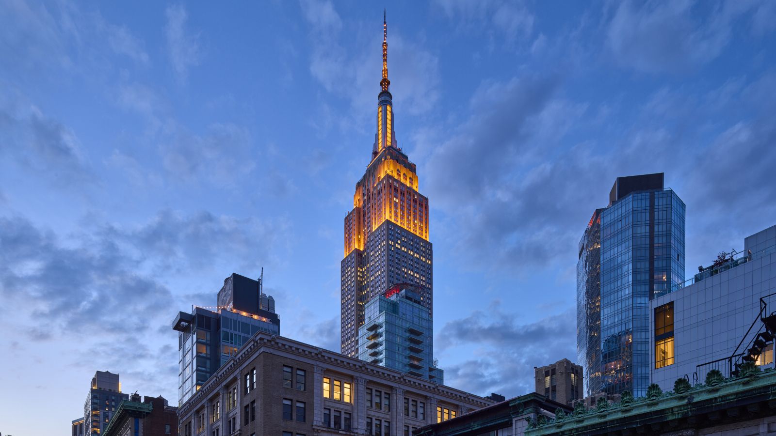 Empire State Suite at Hotel AKA NoMad Dusk View