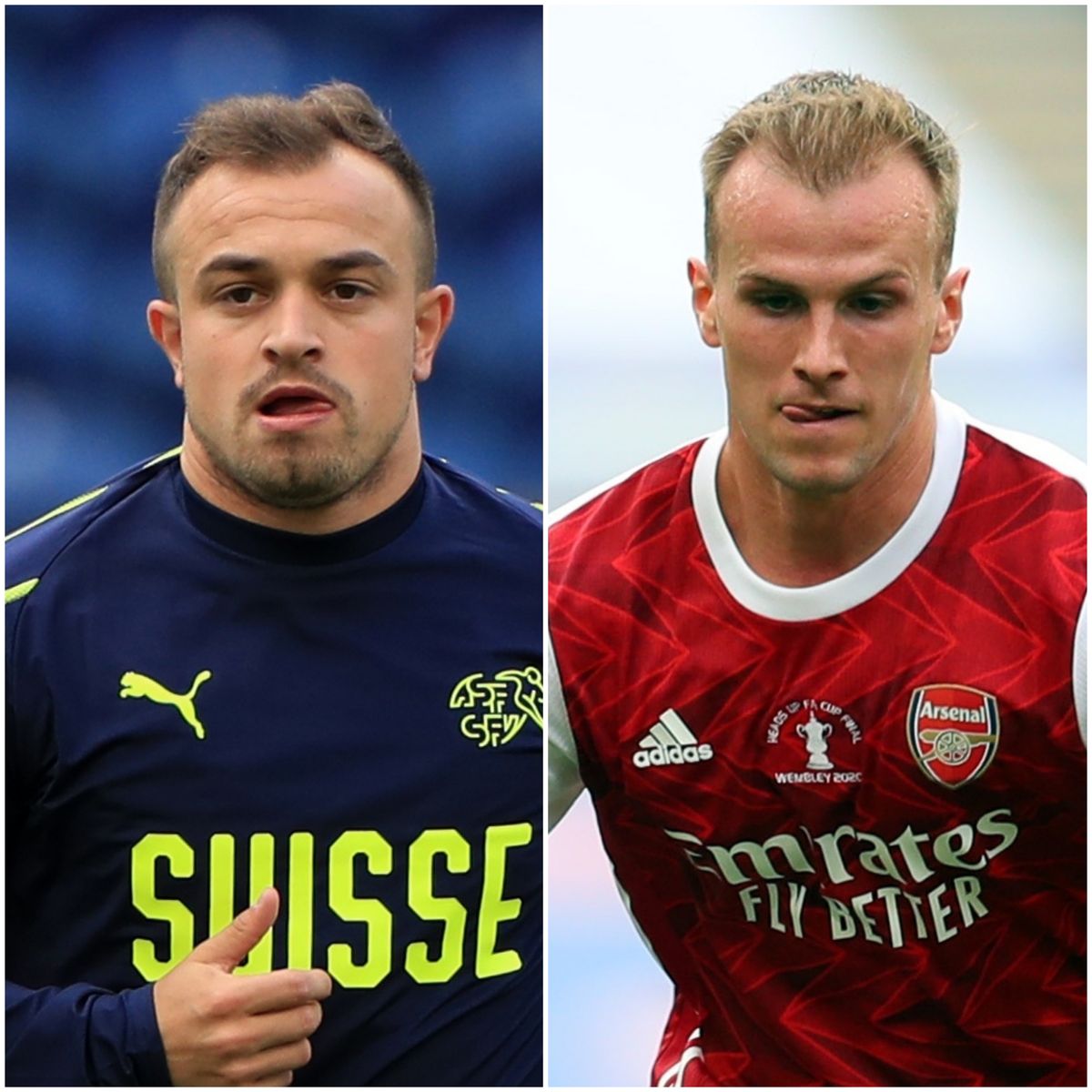 Xherdan Shaqiri and Rob Holding