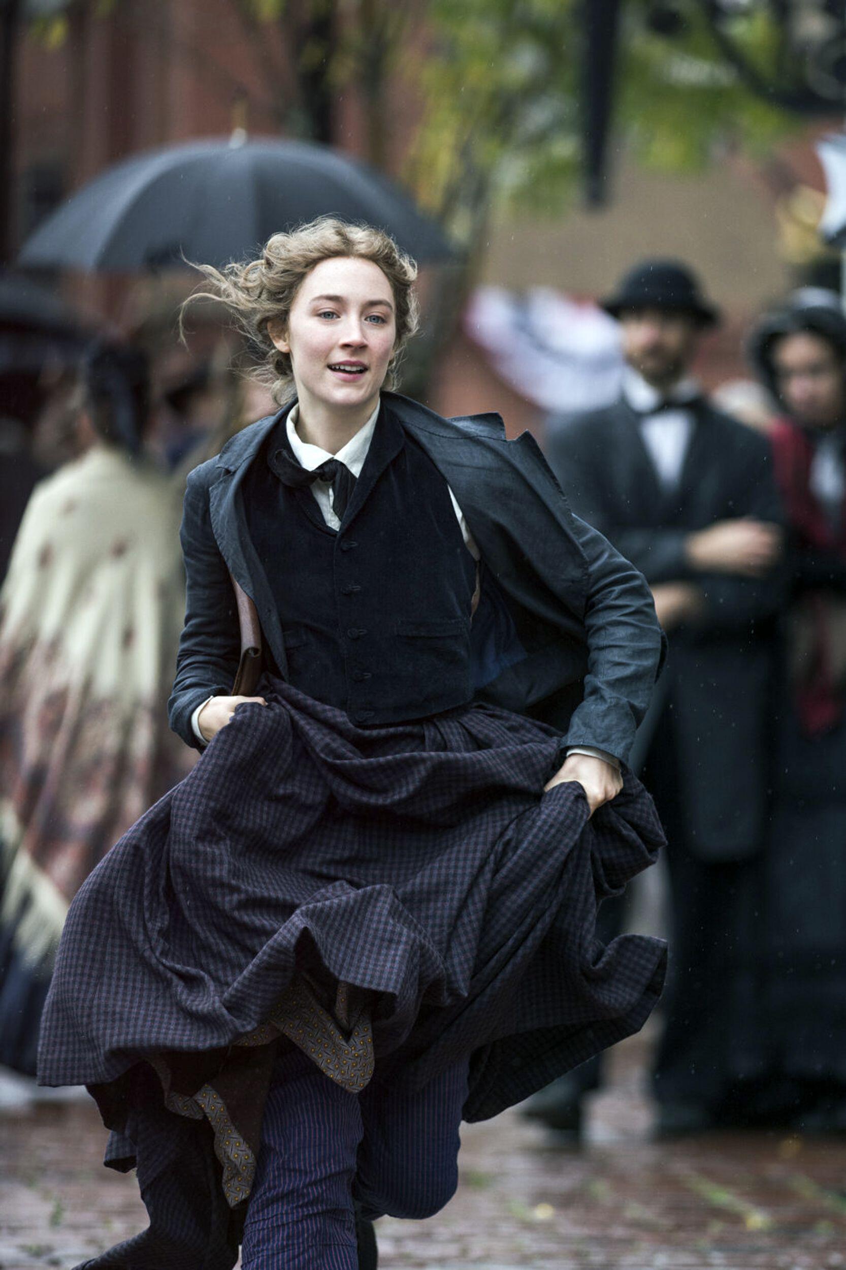 Saoirse Ronan as Jo March in the 2019 film adaptation of Little Women.