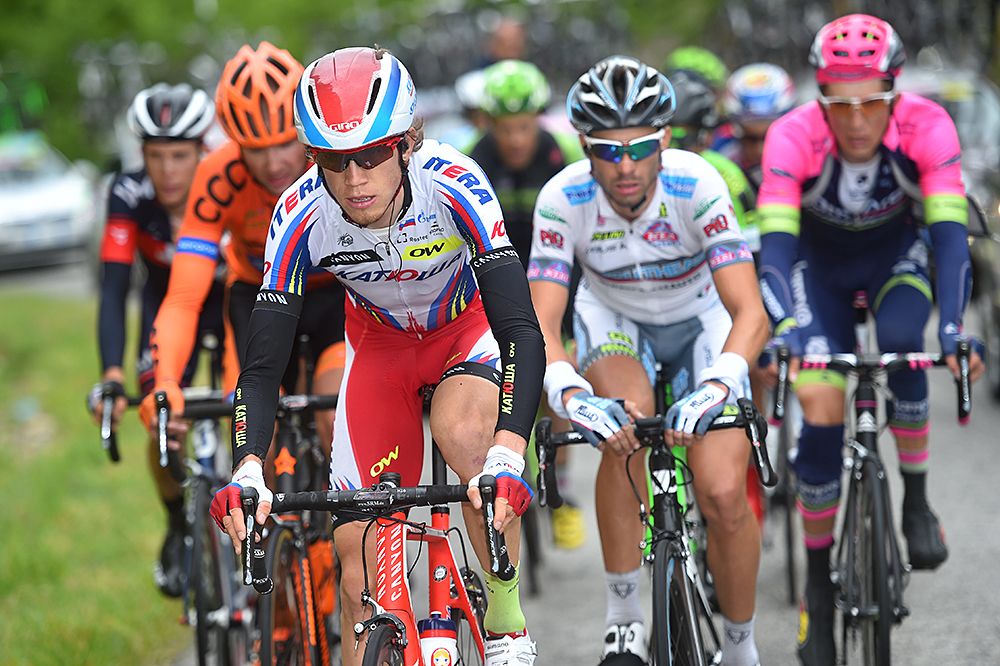 Ilnur Zakarin (Katusha) was in the breakaway today