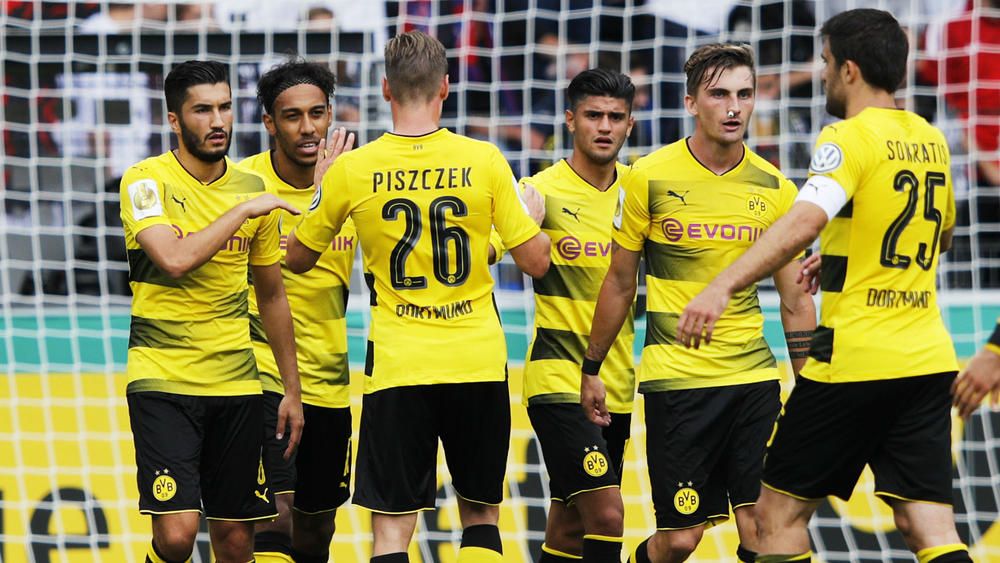 Rielasingen-Arlen 0 Borussia Dortmund 4: Aubameyang Hits Hat-trick For ...