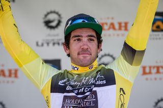 Ty Magner (Holowesko-Citadel) in the yellow jersey