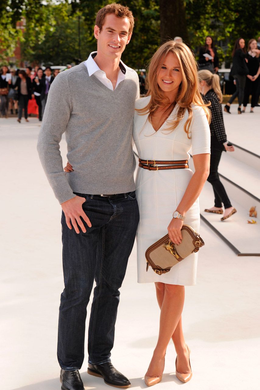 Andy Murray and Kim Sears