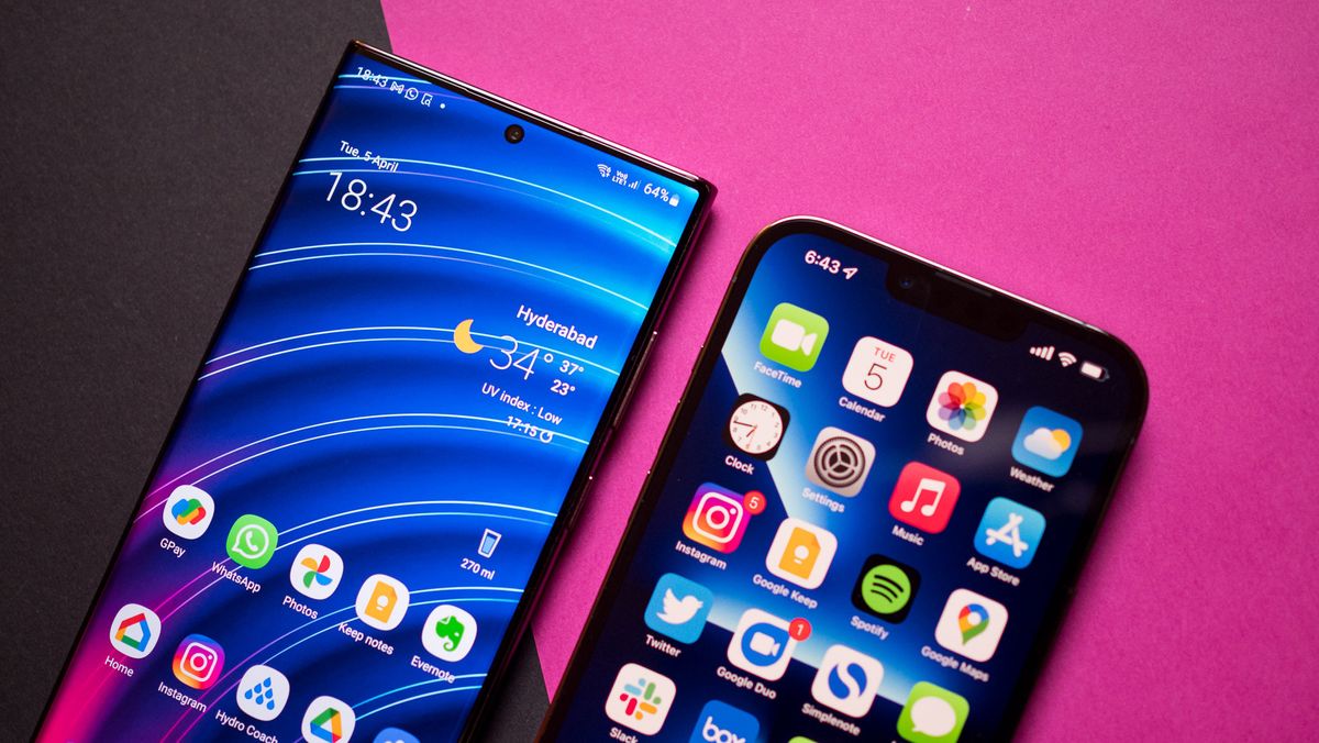 Samsung Galaxy S22 Ultra vs. iPhone 13 Pro Max