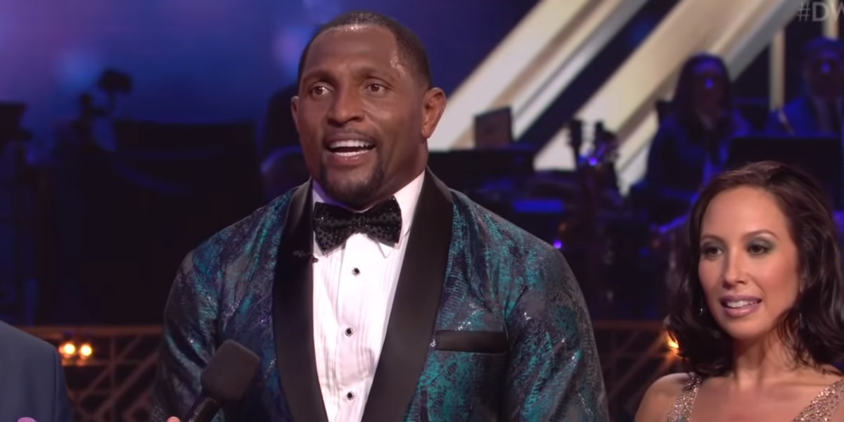 Dancing with the Stars Ray Lewis Cheryl Burke ABC