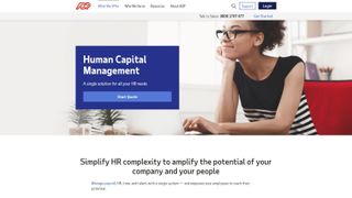 ADP Human Capital Management Review Listing