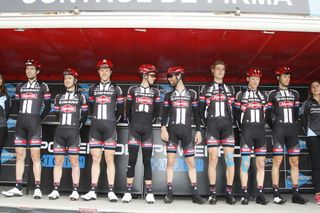 Warren Barguil and the Giant-Alpecin team presented to the crowd