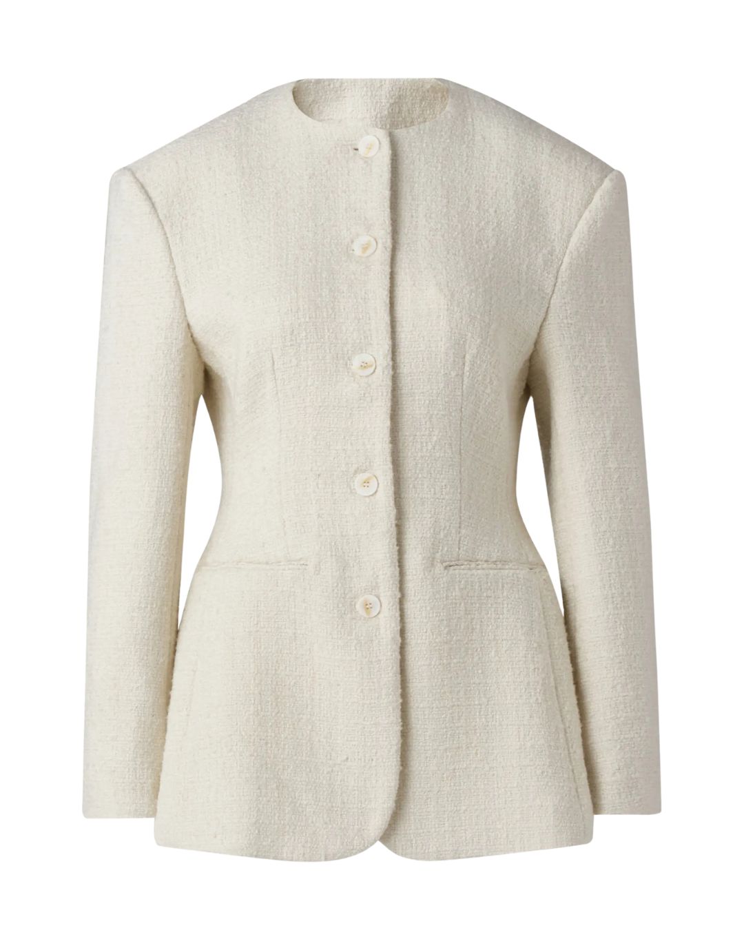 By Malina cream blazer