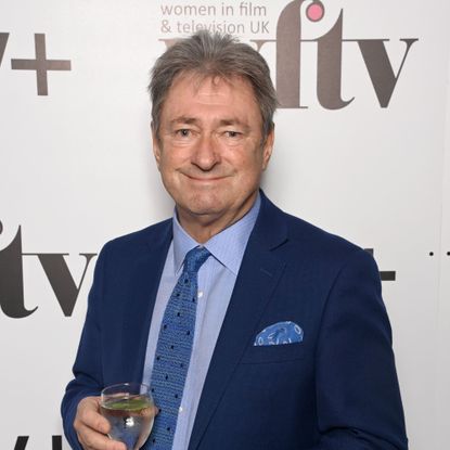 Alan Titchmarsh smiling to the camera