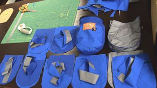 The development of the upcycled outdoors kit