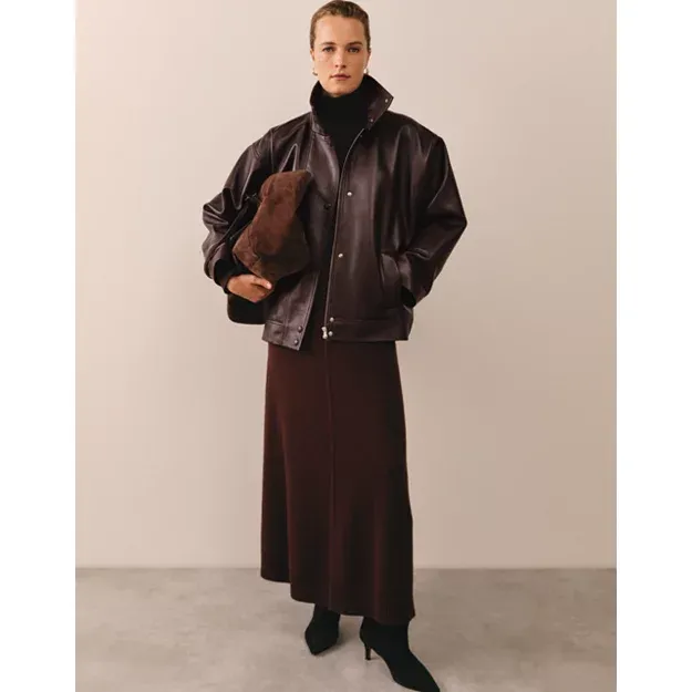 Leather Batwing Jacket – as Seen in the Press | Coats & Jackets | the White Company