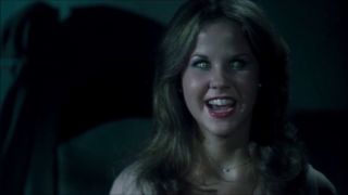 Linda Blair laughing in Exorcist II: The Heretic